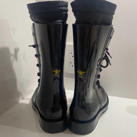 Rare Dior Rain boots. Super rare, women size 7 - Picture 2 of 3